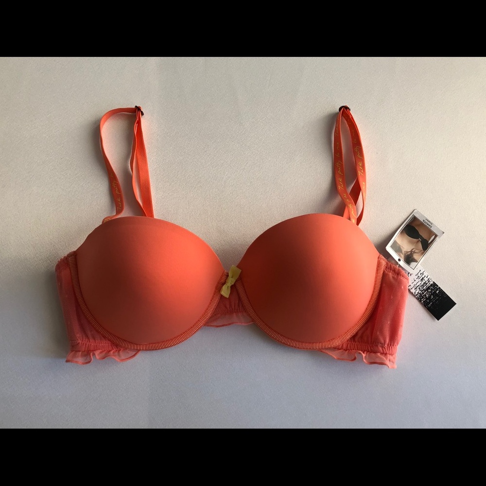 NWT KENSIE Dakota Convertible Push Up Bra 36B